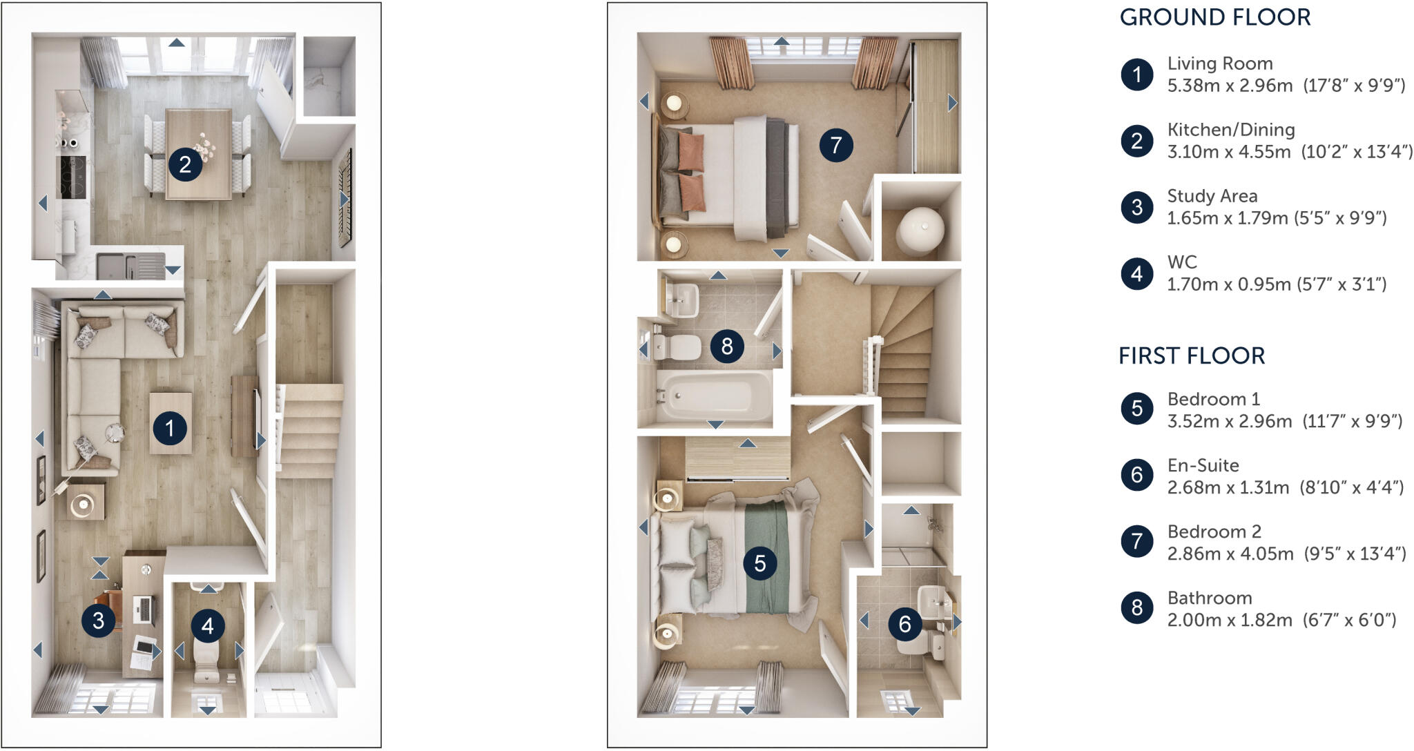 18 Foxwood Place, Dilmore Lane, Fernhill Heath, Worcester, WR3 floorplan