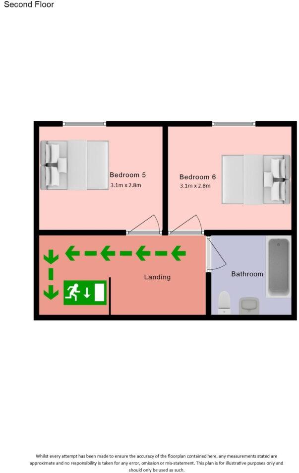 Wellington Road - Fallowfield - 185 PPPW floorplan