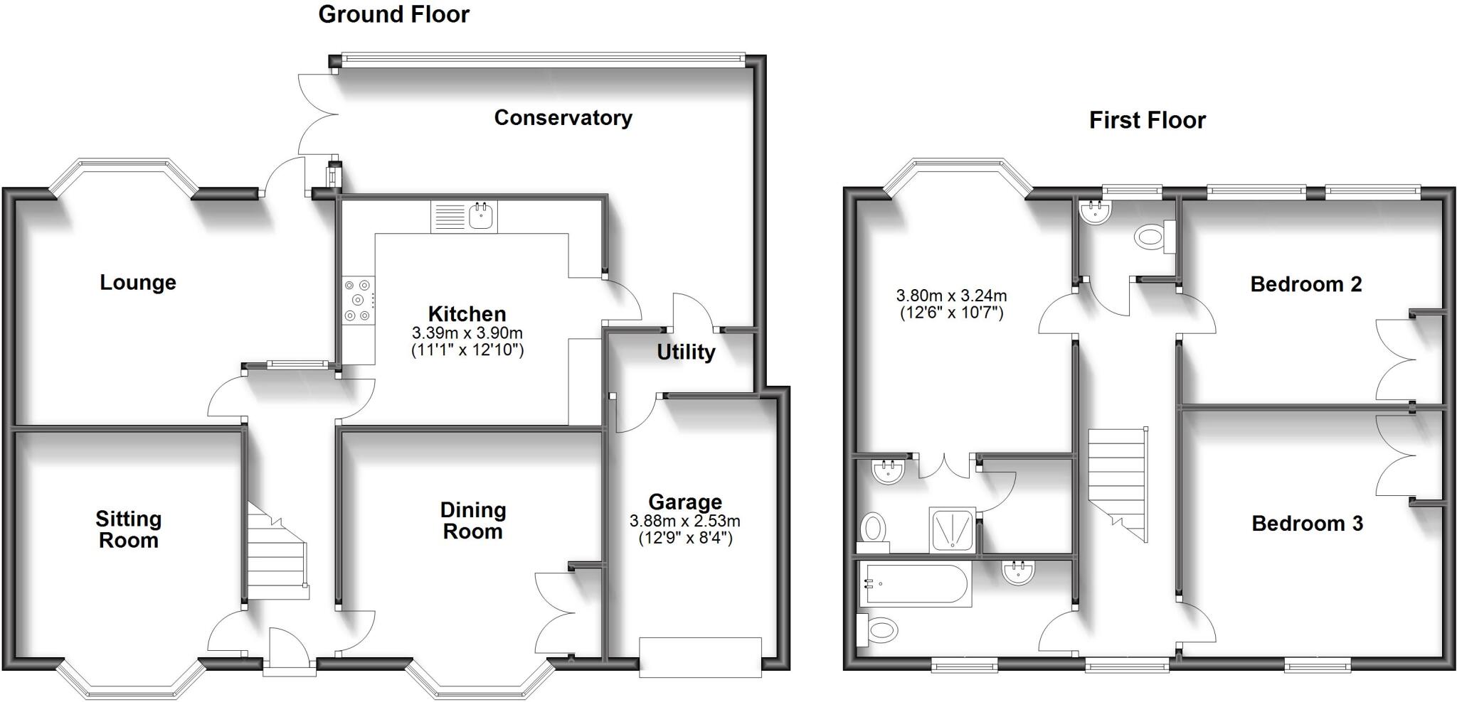 The Mall Brading PO36 floorplan