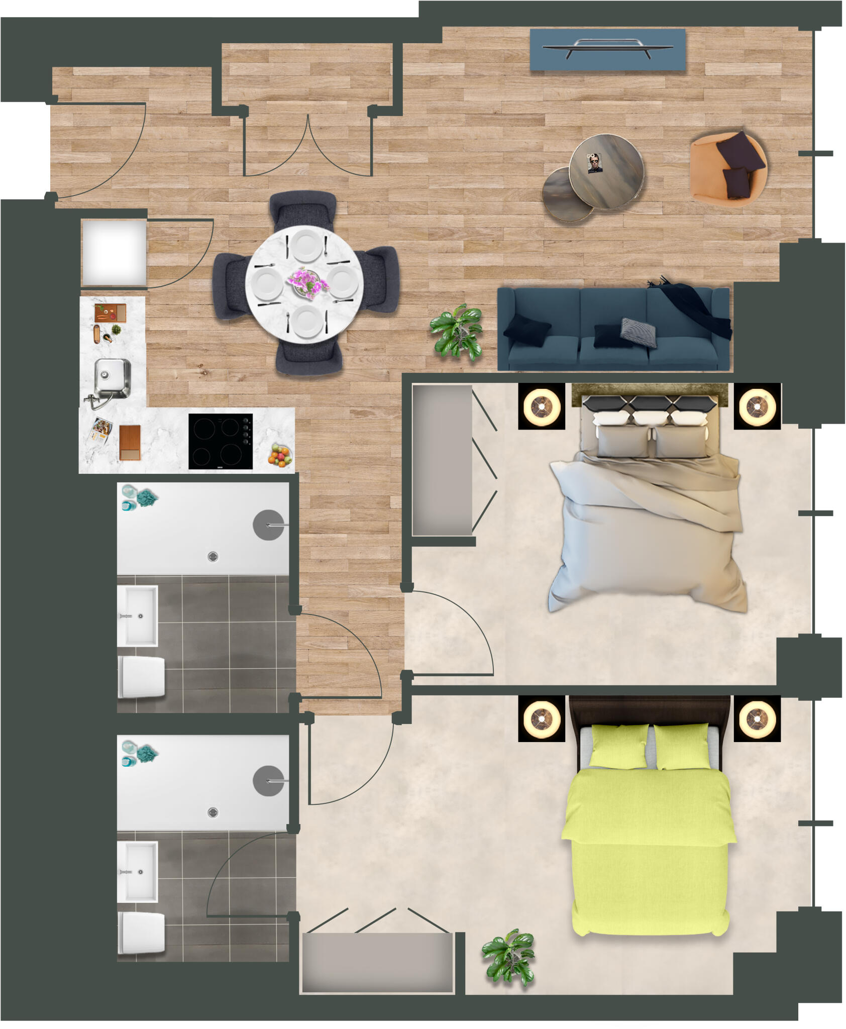 The Lexington, 3b William Jessop Way Liverpool L3 floorplan