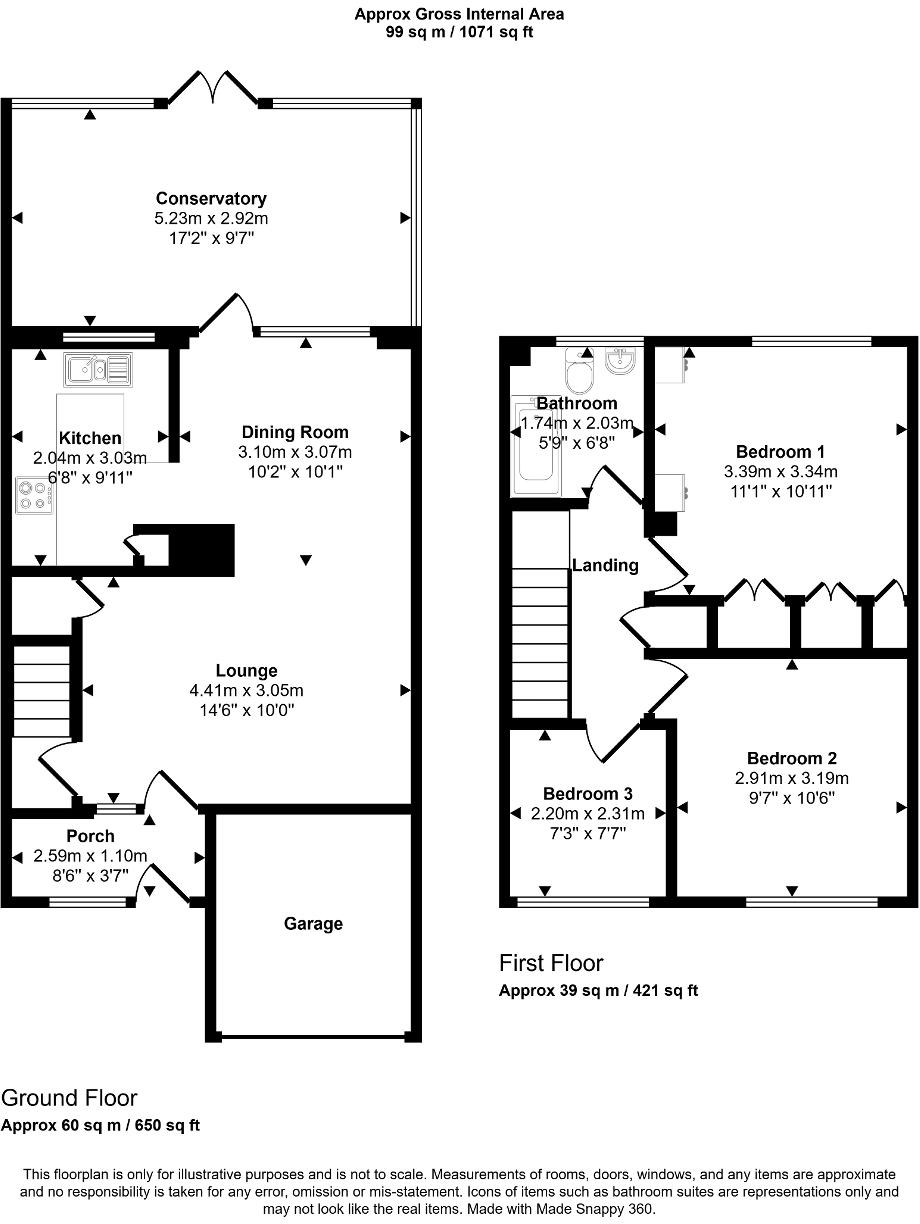 Wren Close, Flitwick, Beds, MK45 1NA floorplan
