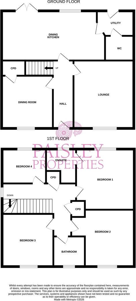 Cliffe Hill View, Skelmanthorpe, Huddersfield, HD8 9ZD floorplan