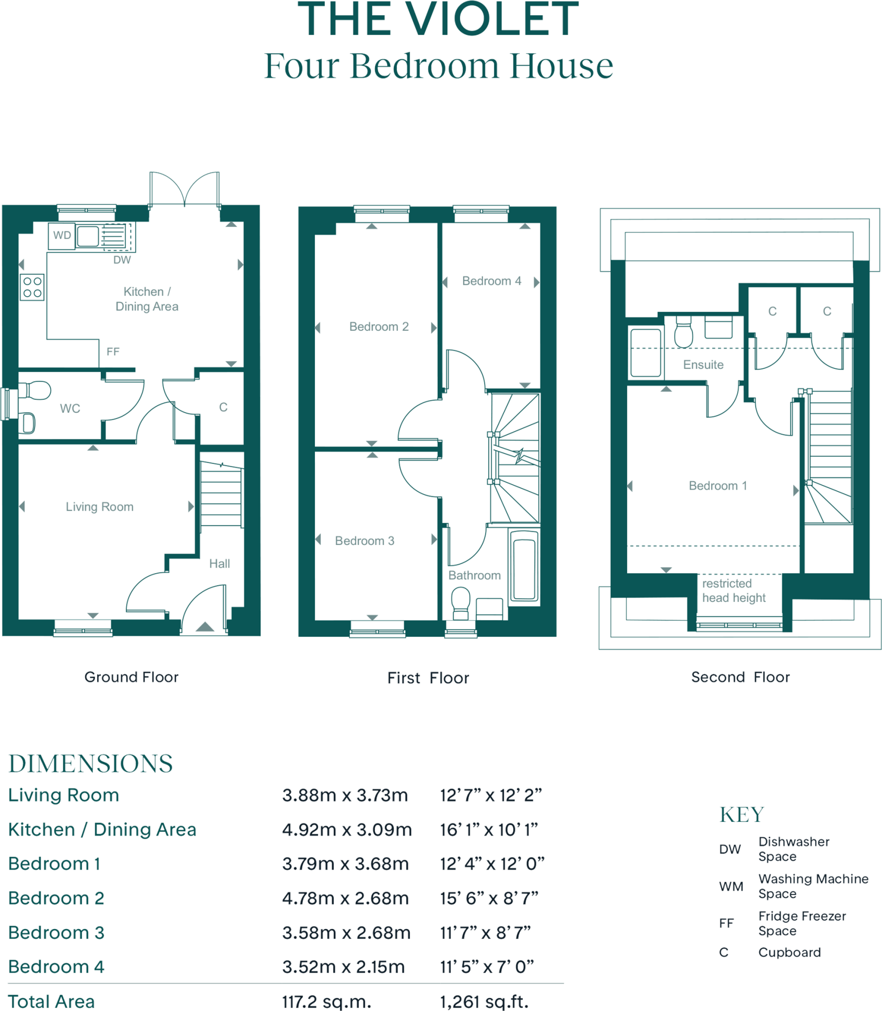 Leaf Living at The Gateway, Bexhill, TN40, Bexhill-On-Sea, East Sussex floorplan