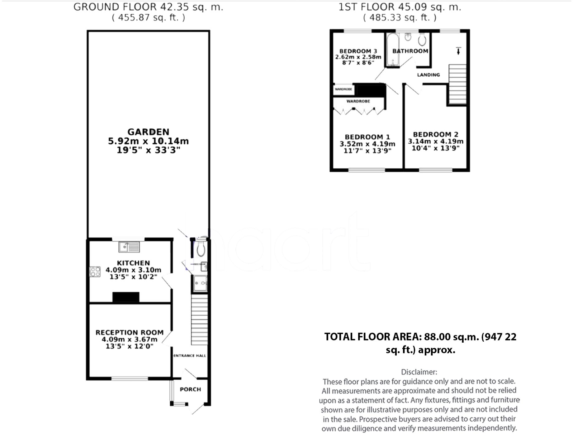 Nicoll Way, Borehamwood, WD6 floorplan