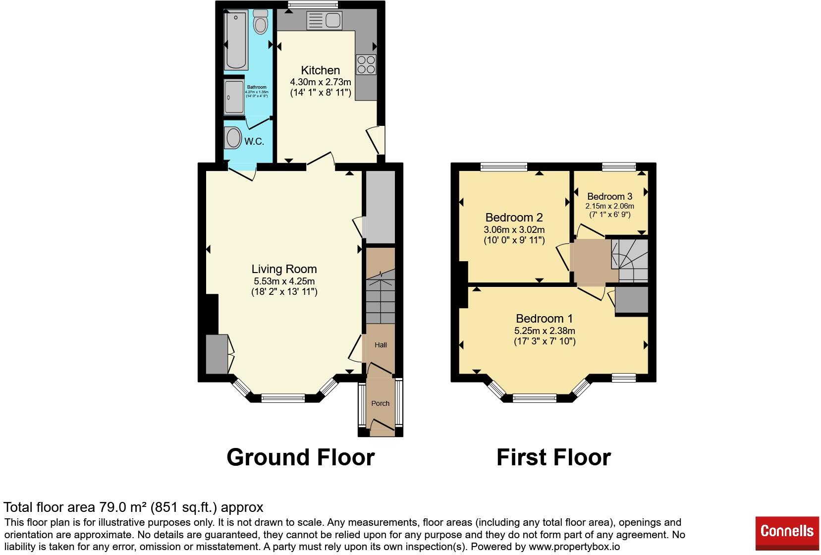 Campbell Road, Oxford floorplan