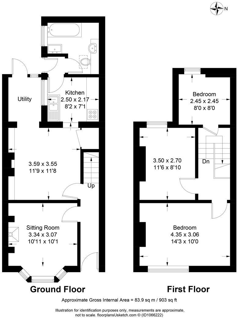 Talbot Terrace, Lewes floorplan