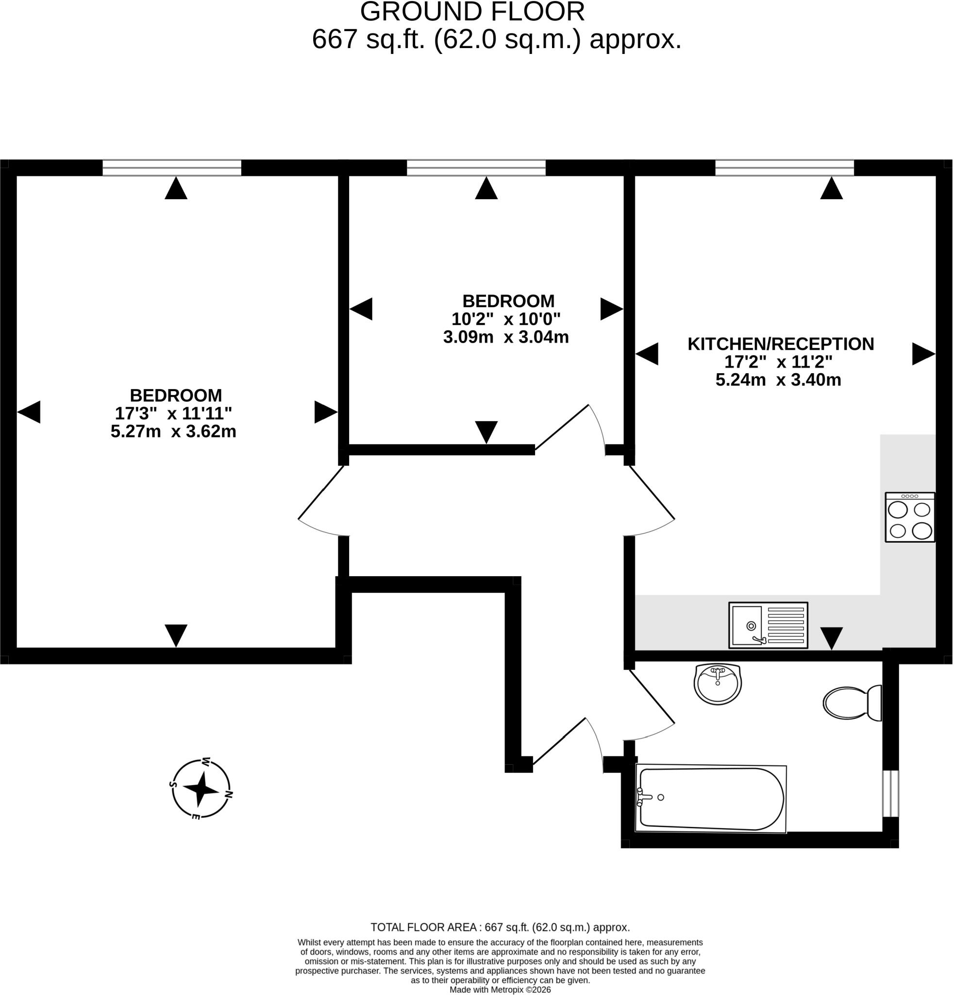 Belmont, Temple Street, Llandrindod Wells floorplan