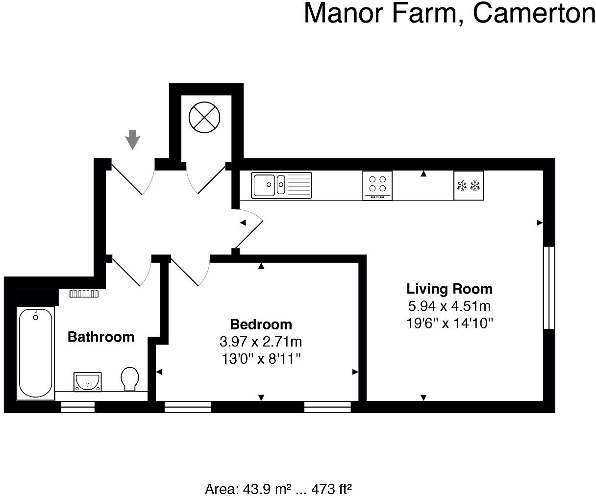 9, Manor Farm, Skinners Hill, Camerton floorplan