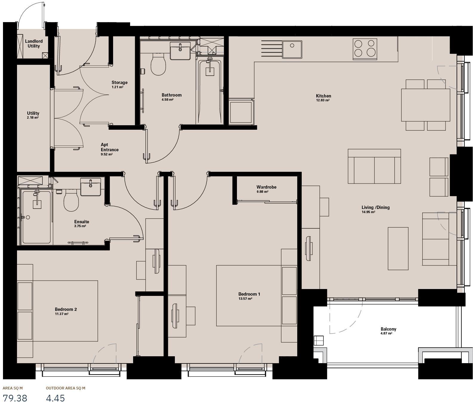 Woking, Surrey, GU22 floorplan