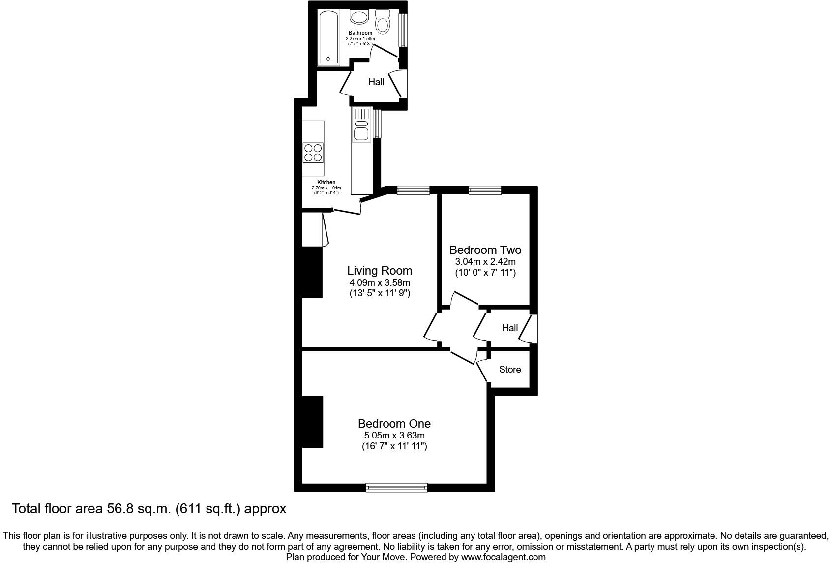 Durban Street, Blyth, Northumberland, NE24 floorplan