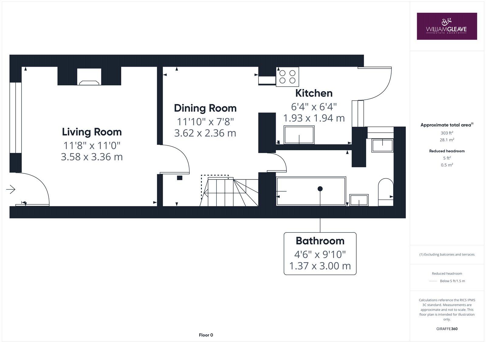 Gardners Row, Chester Road, Oakenholt, Flint, CH6 floorplan