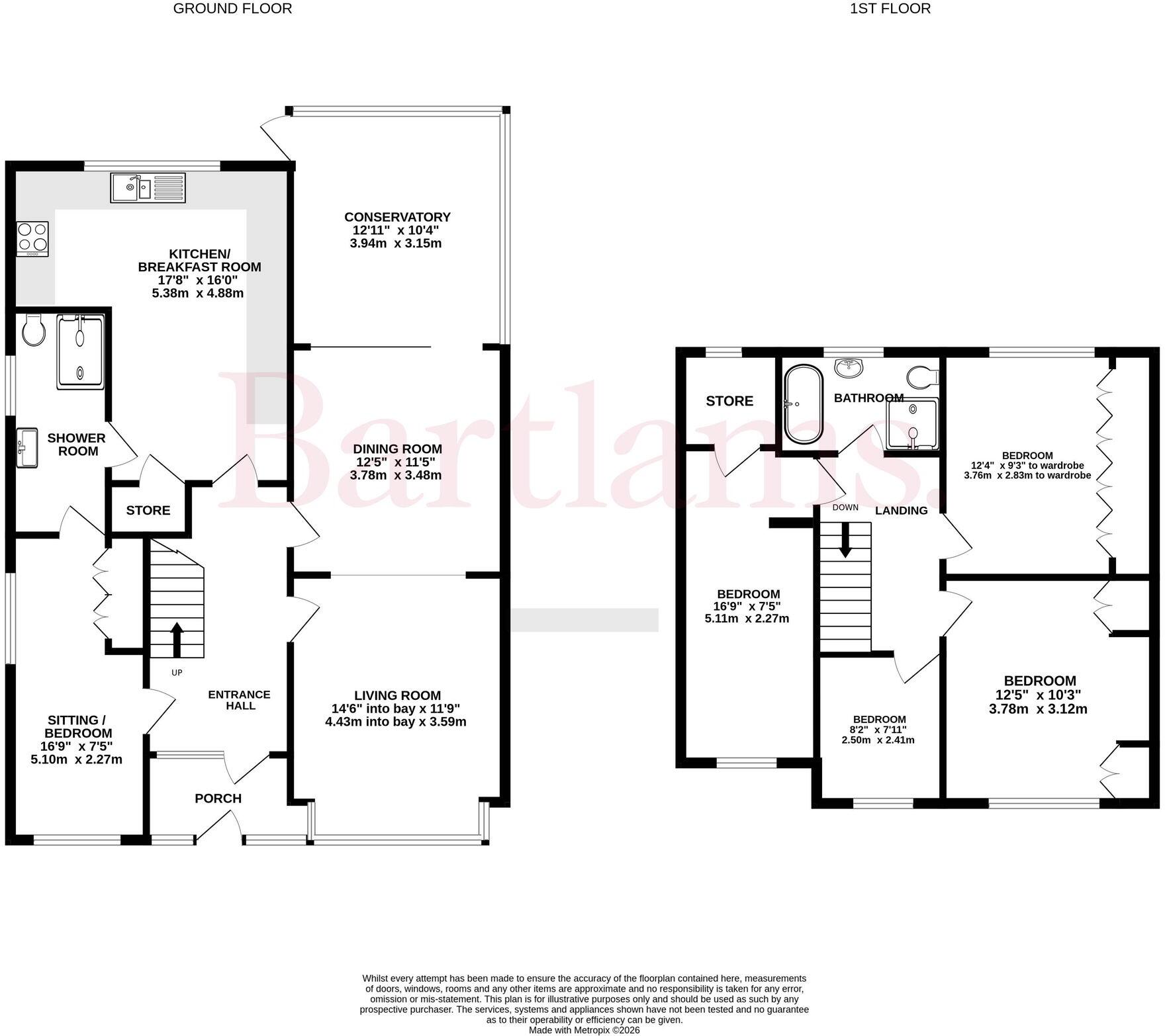Woodthorne Road South, Wolverhampton, WV6 floorplan