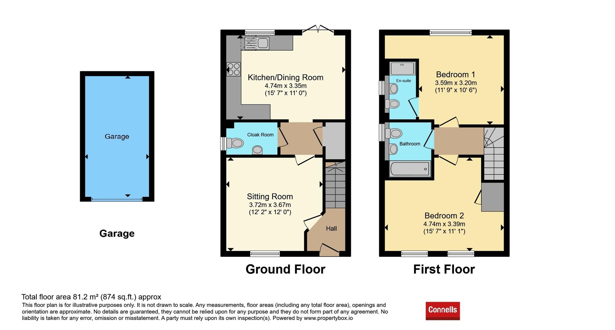 Gowling Close, Radford Semele, Leamington Spa floorplan