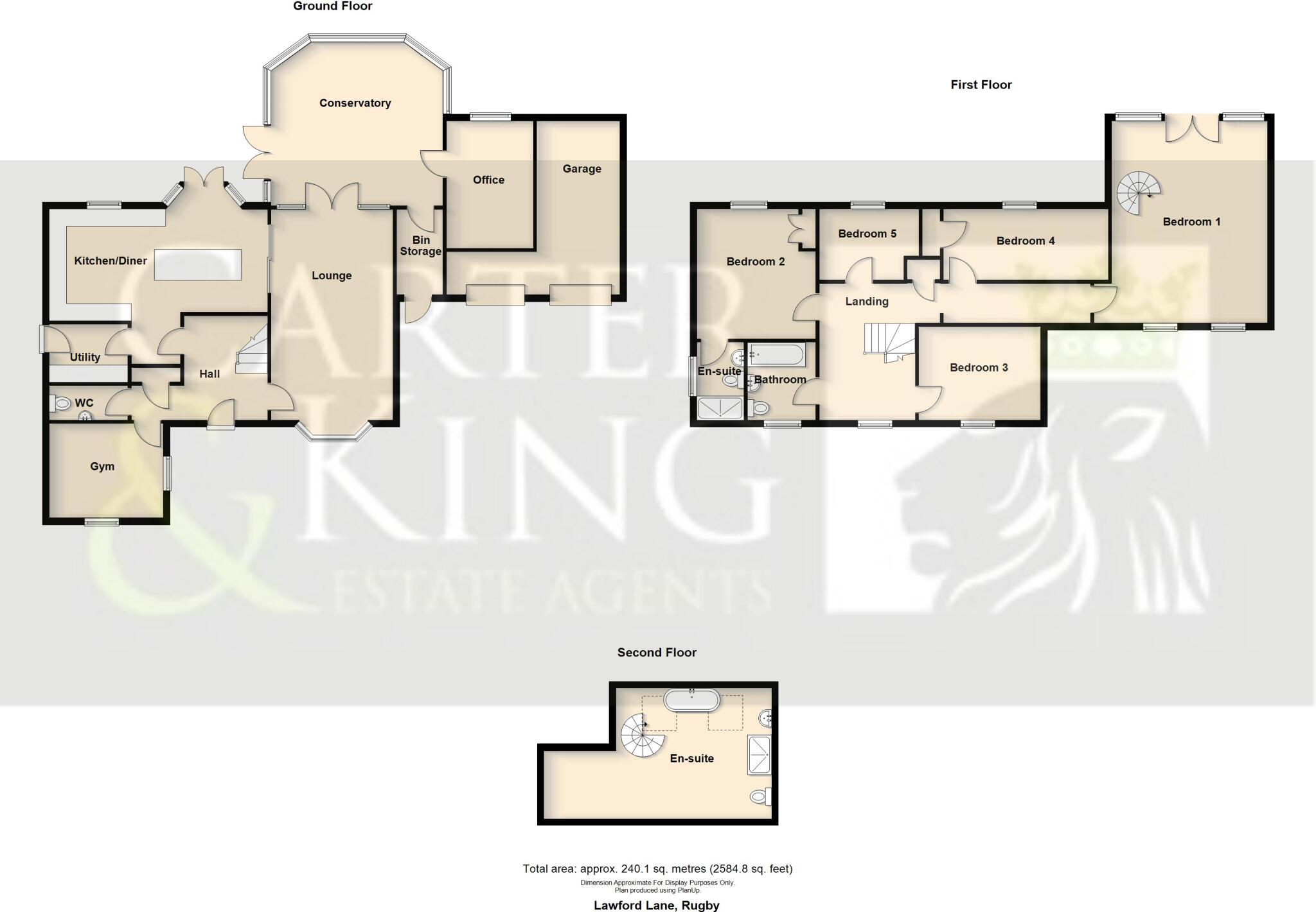 Lawford Lane, Bilton, Rugby floorplan
