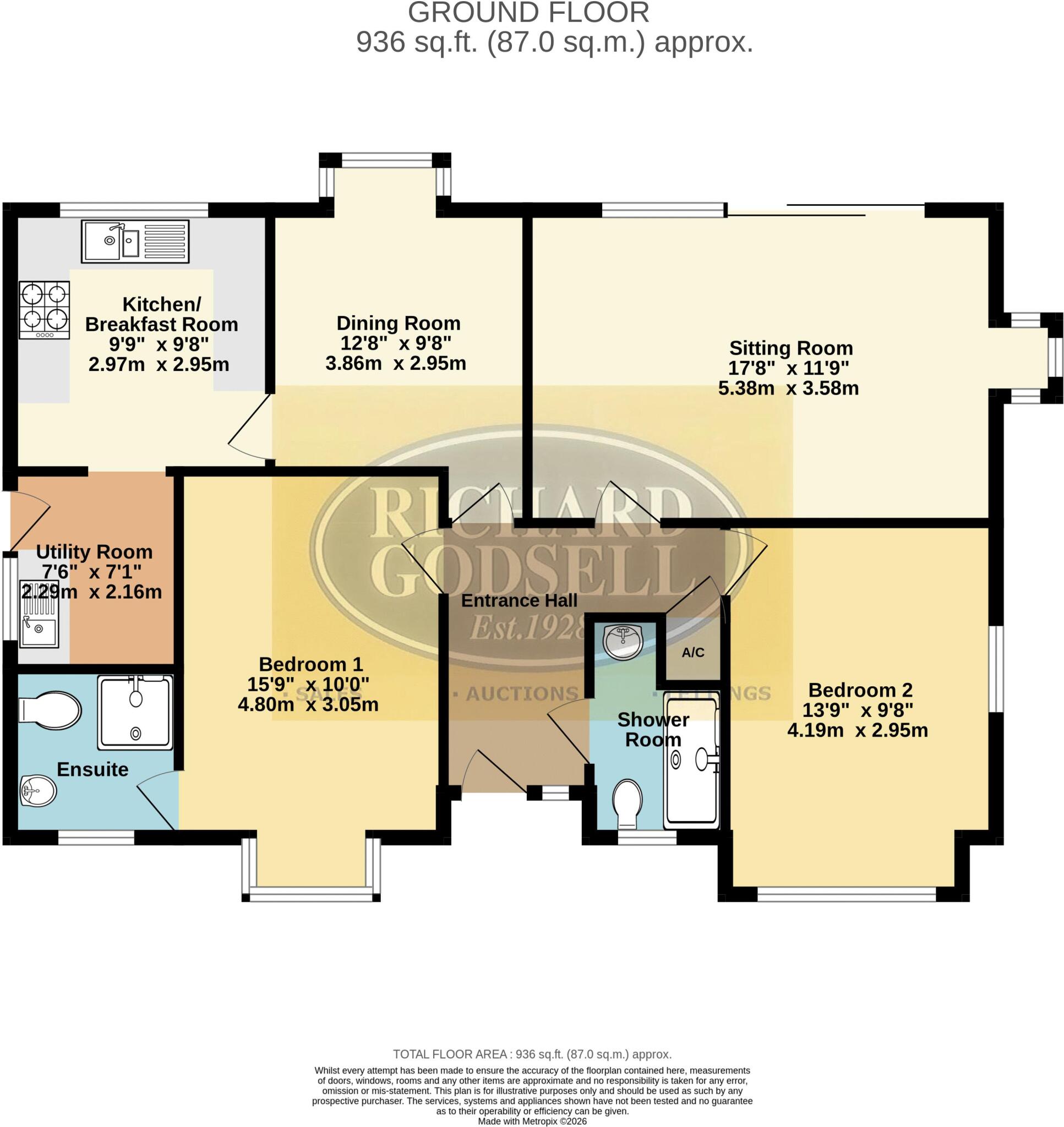 Burton, Christchurch floorplan