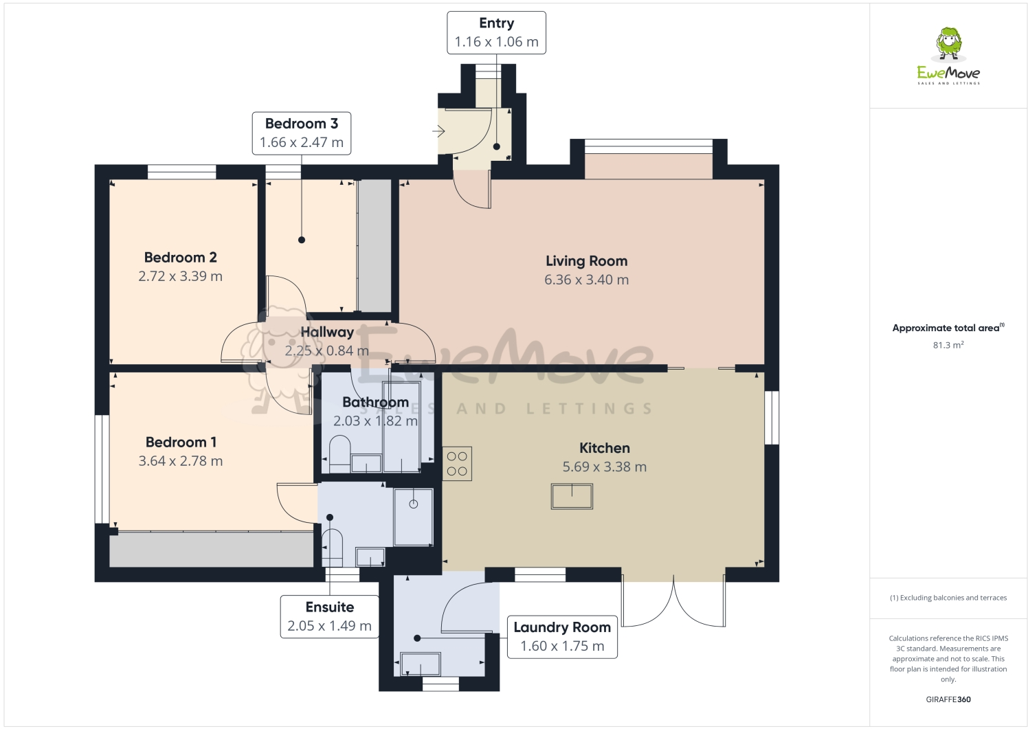 Meadowgate Drive, Lofthouse, Wakefield, West Yorkshire, WF3 floorplan