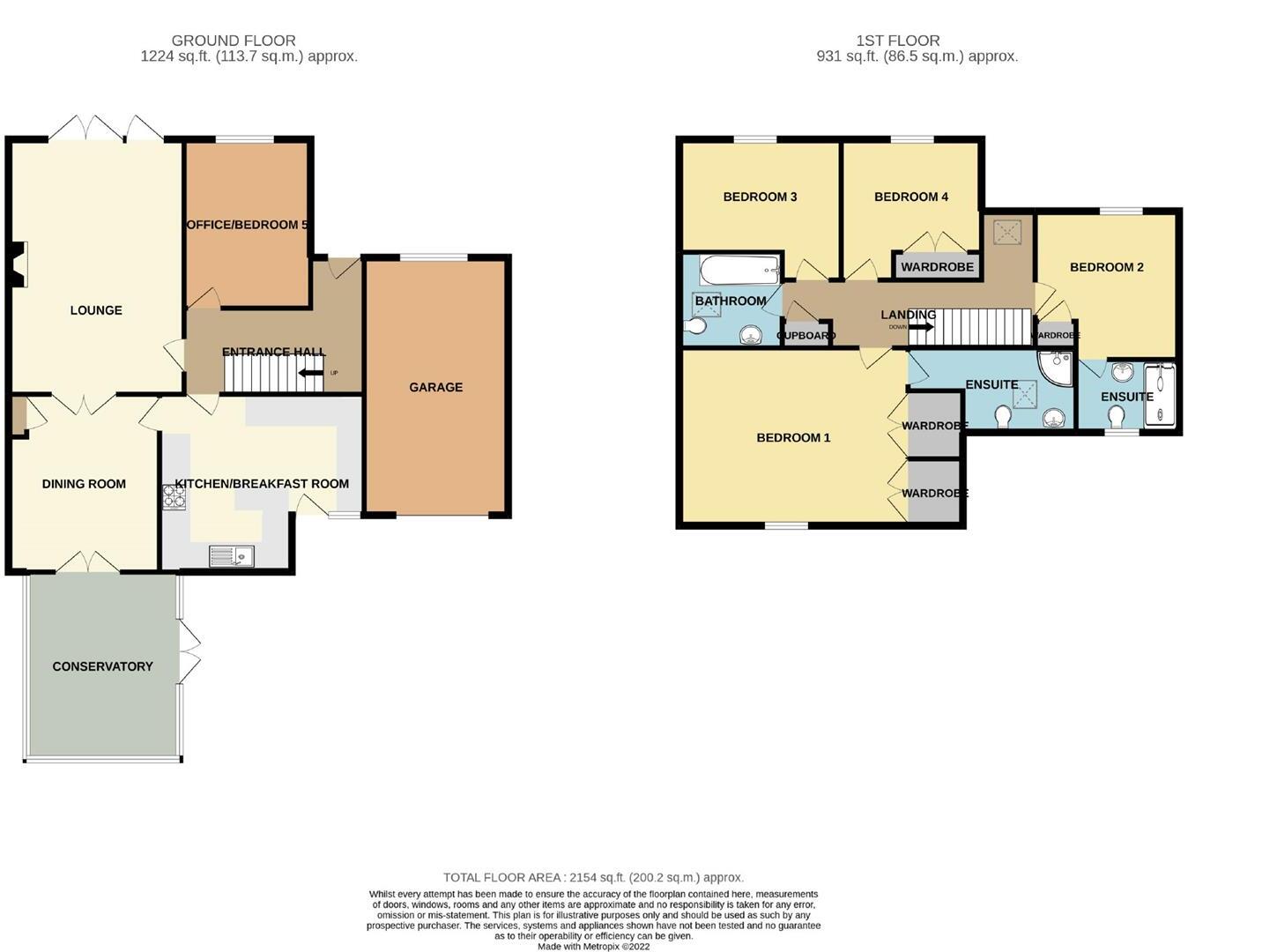 5 Ryecroft View, Wooler floorplan