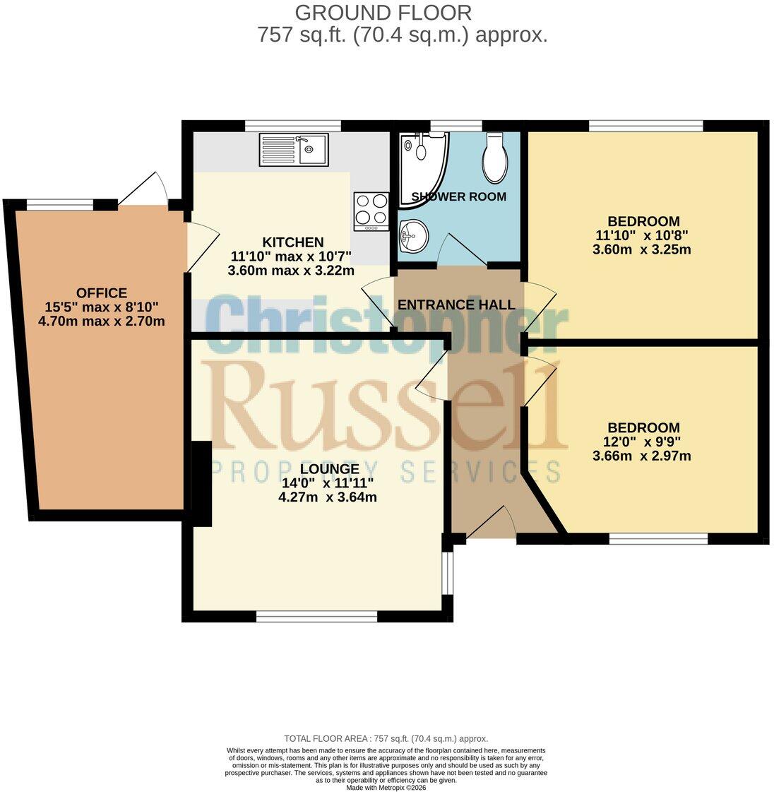 The Oval, Sidcup, DA15 floorplan