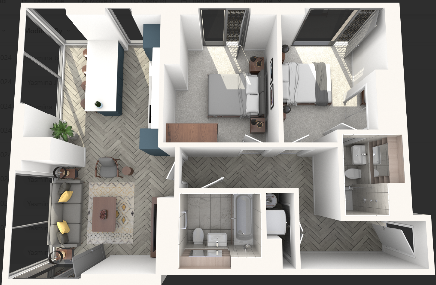 Colliers Yard, Salford floorplan