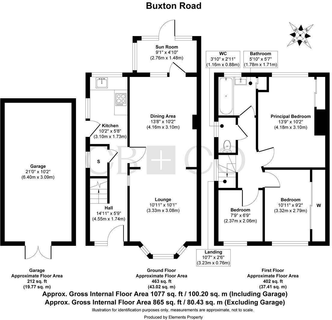 Buxton Road, Chaddesden, Derby floorplan