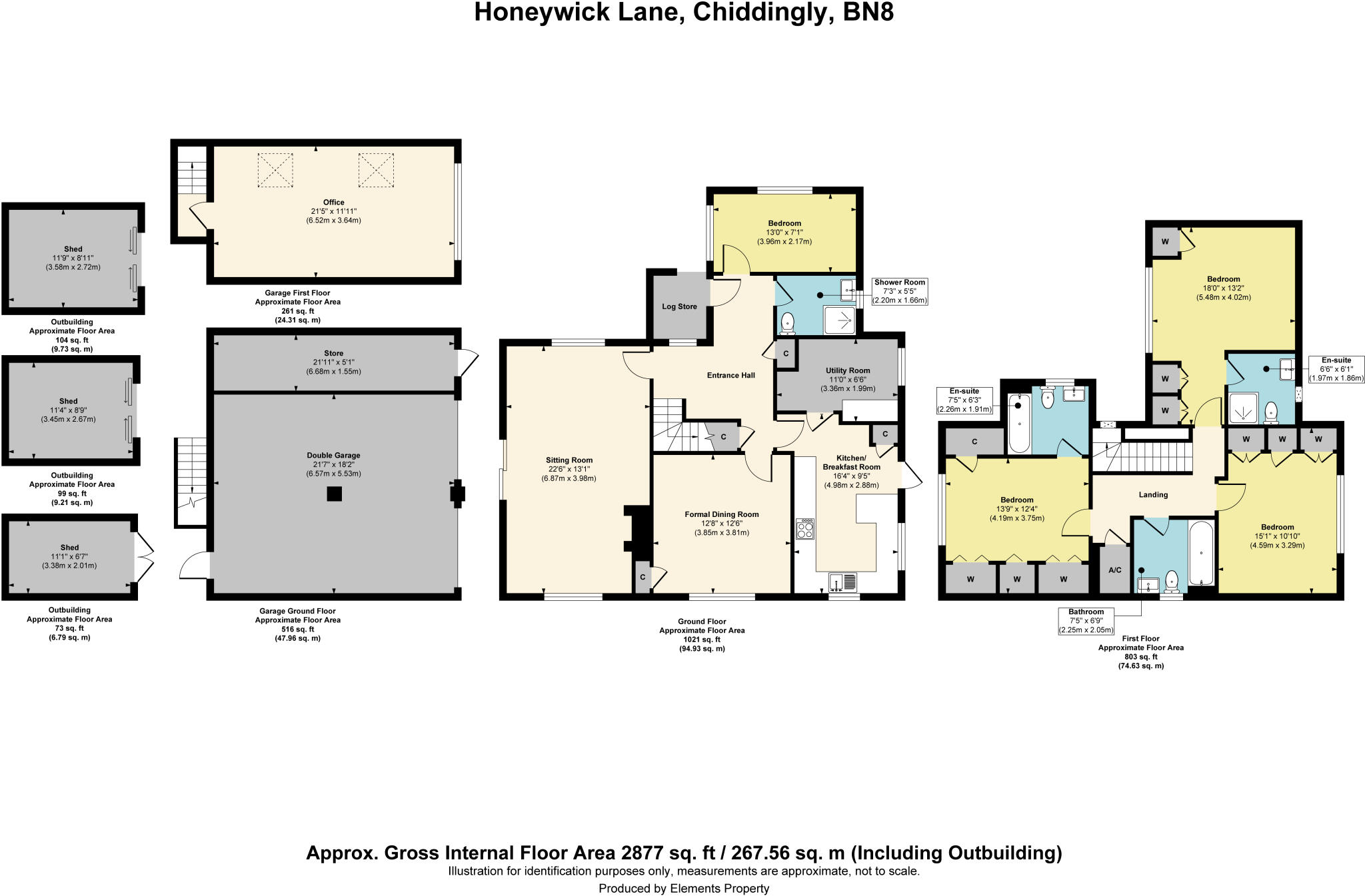 Chiddingly, Lewes, East Sussex, BN8 floorplan