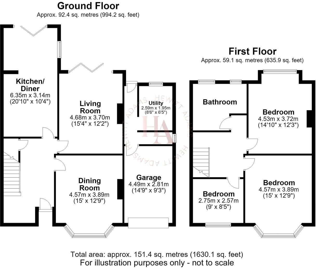 Brimstage Avenue, Higher Bebington, Wirral floorplan