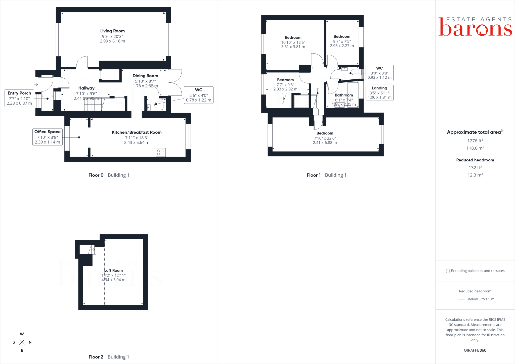 St. Peters Road, Basingstoke, Hampshire, RG22 floorplan
