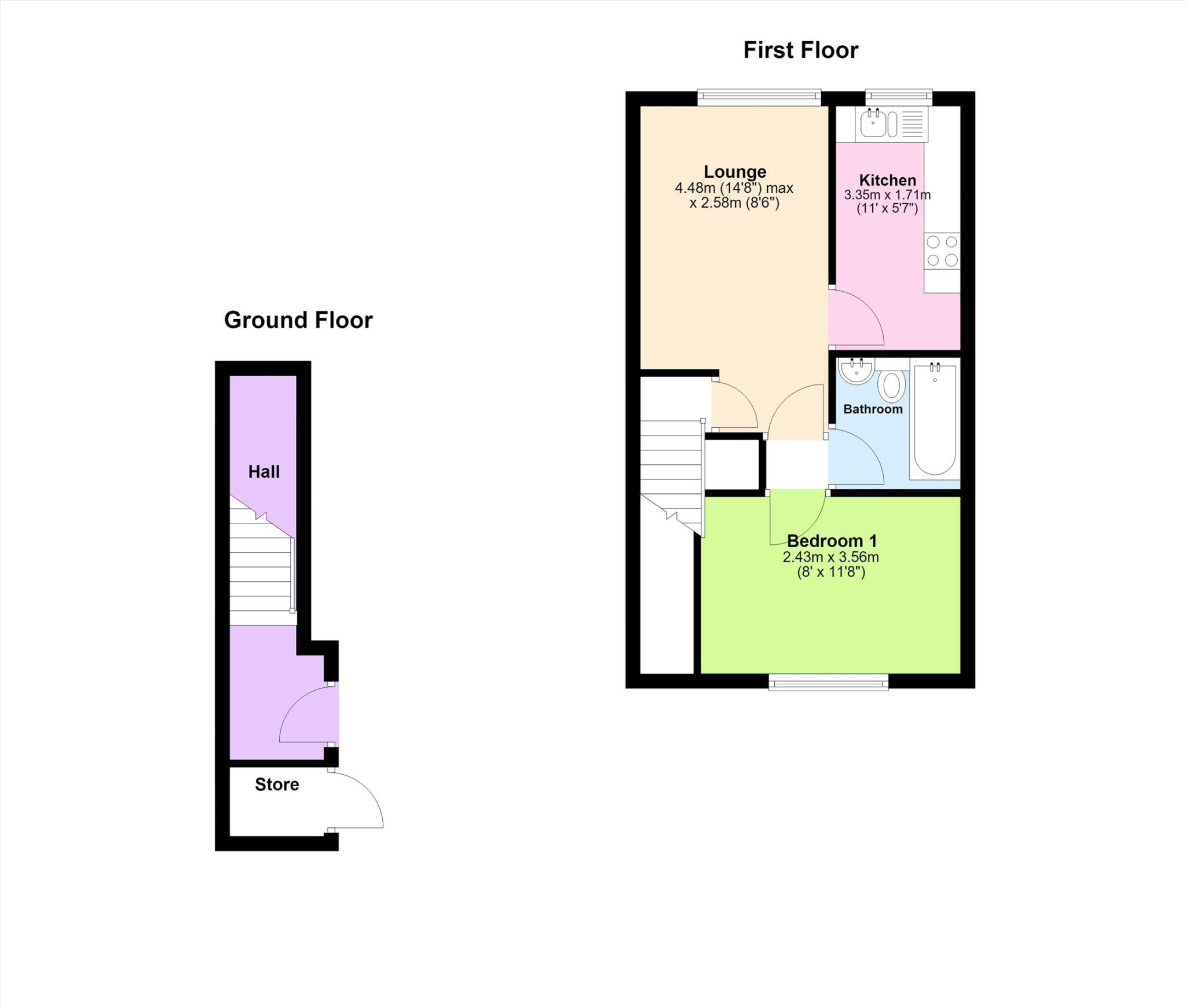Mortimer Grove, Heysham, Morecambe floorplan