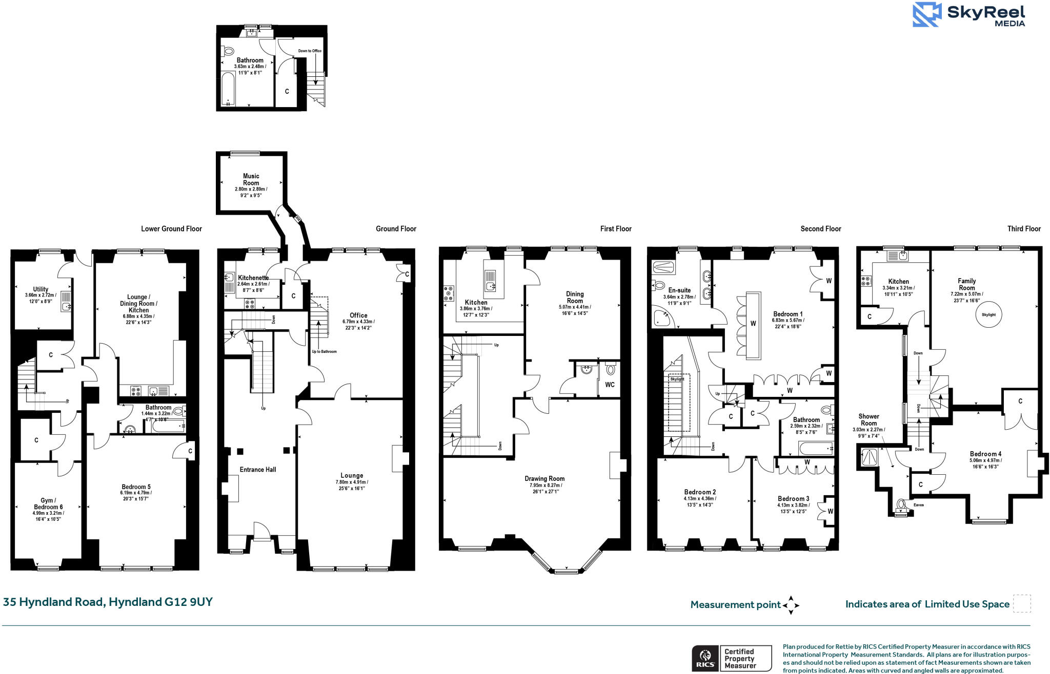 Hyndland Road, Hyndland, Glasgow floorplan