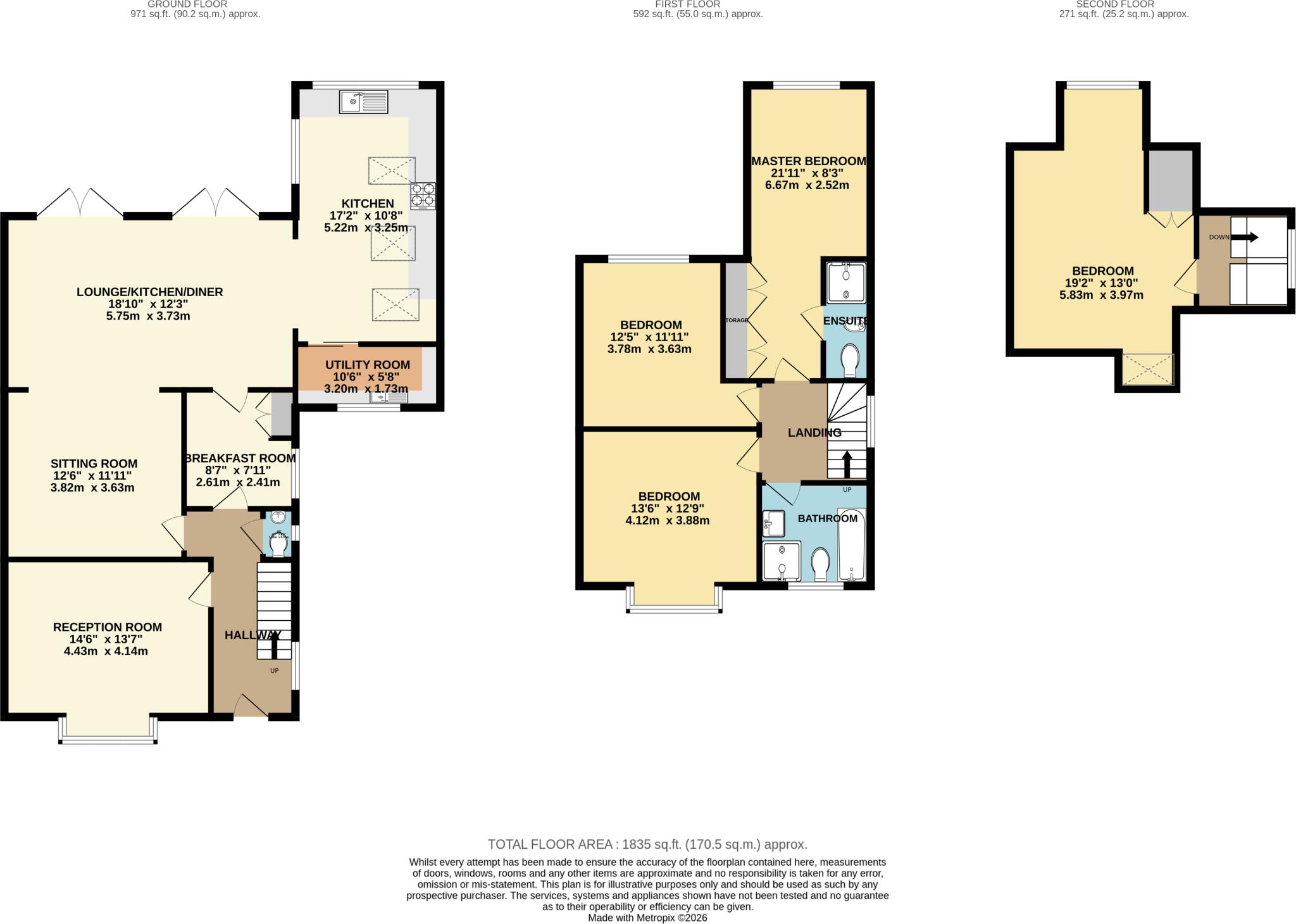 Canford Lane, Bristol, BS9 floorplan