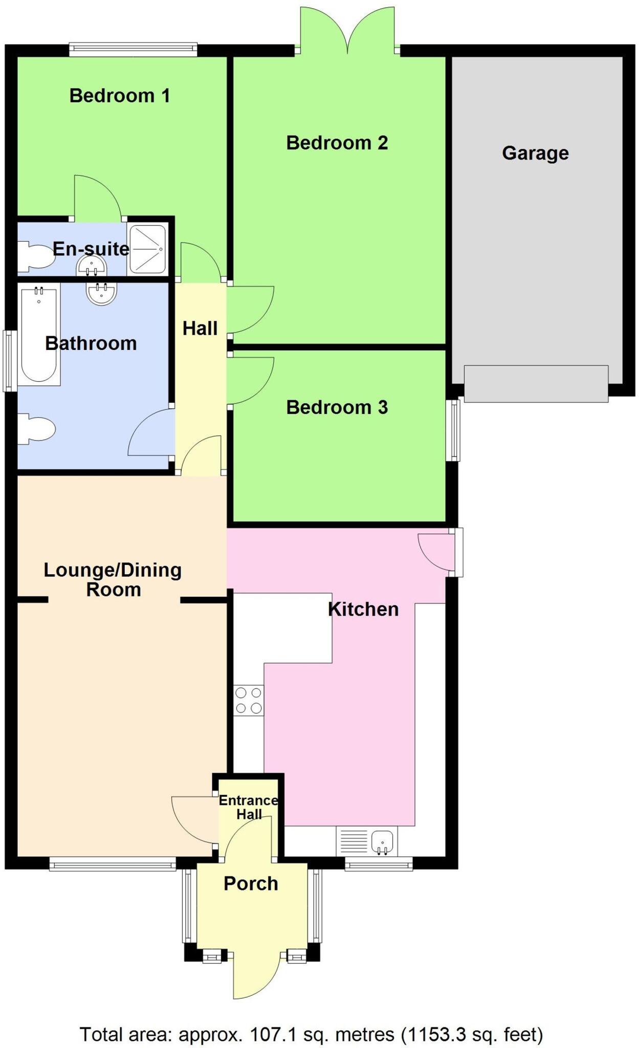 Station Road, Firsby, PE23 floorplan