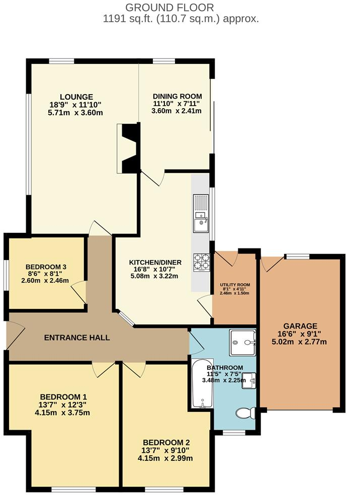 Pinchfield Lane, Wickersley, Rotherham floorplan