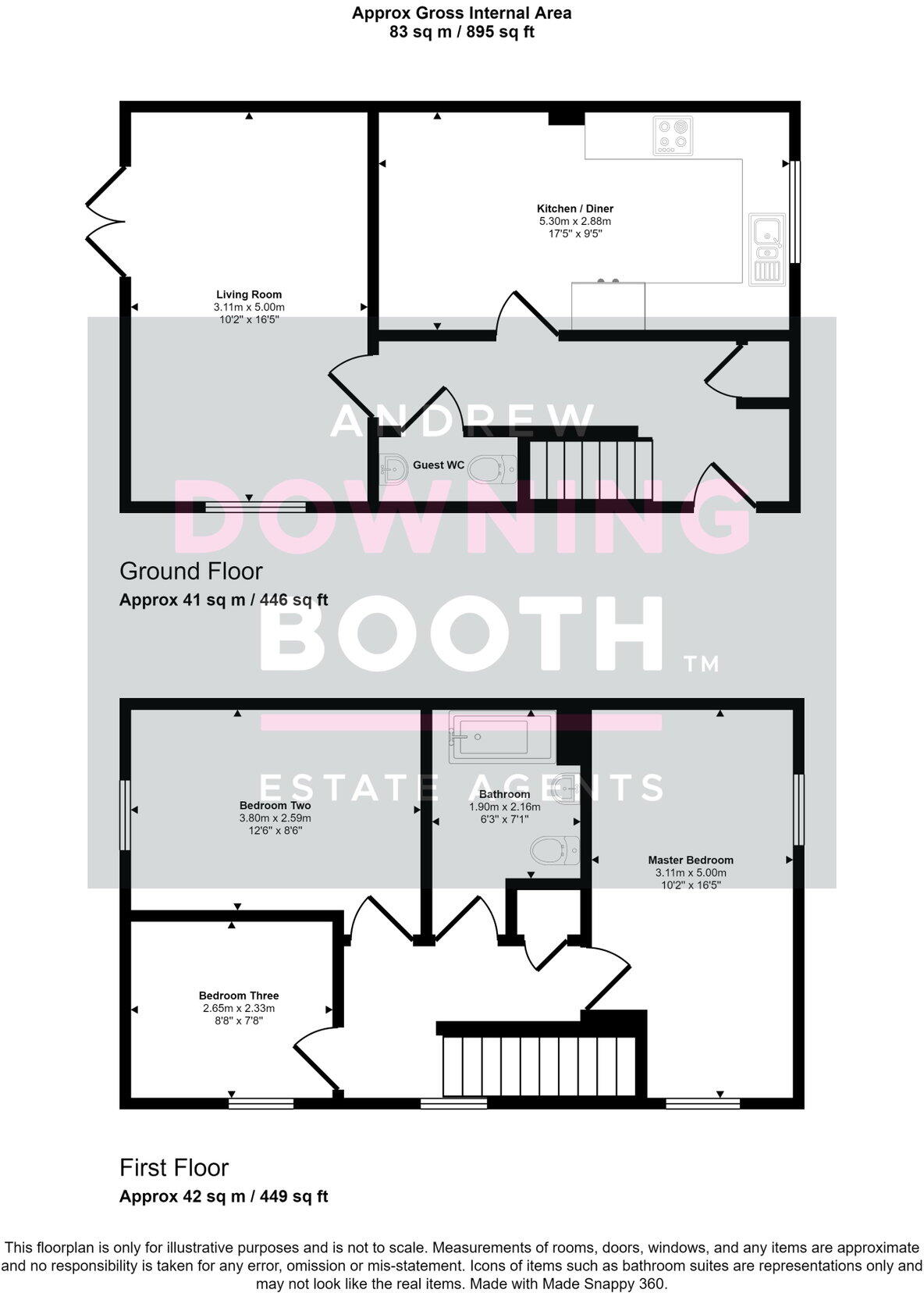Enots Close, Lichfield, WS13 - 45% Shared Ownership Home floorplan