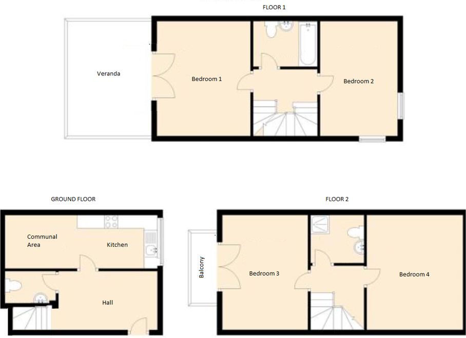 Ashburnham Way, Liverpool, Merseyside, L3 floorplan
