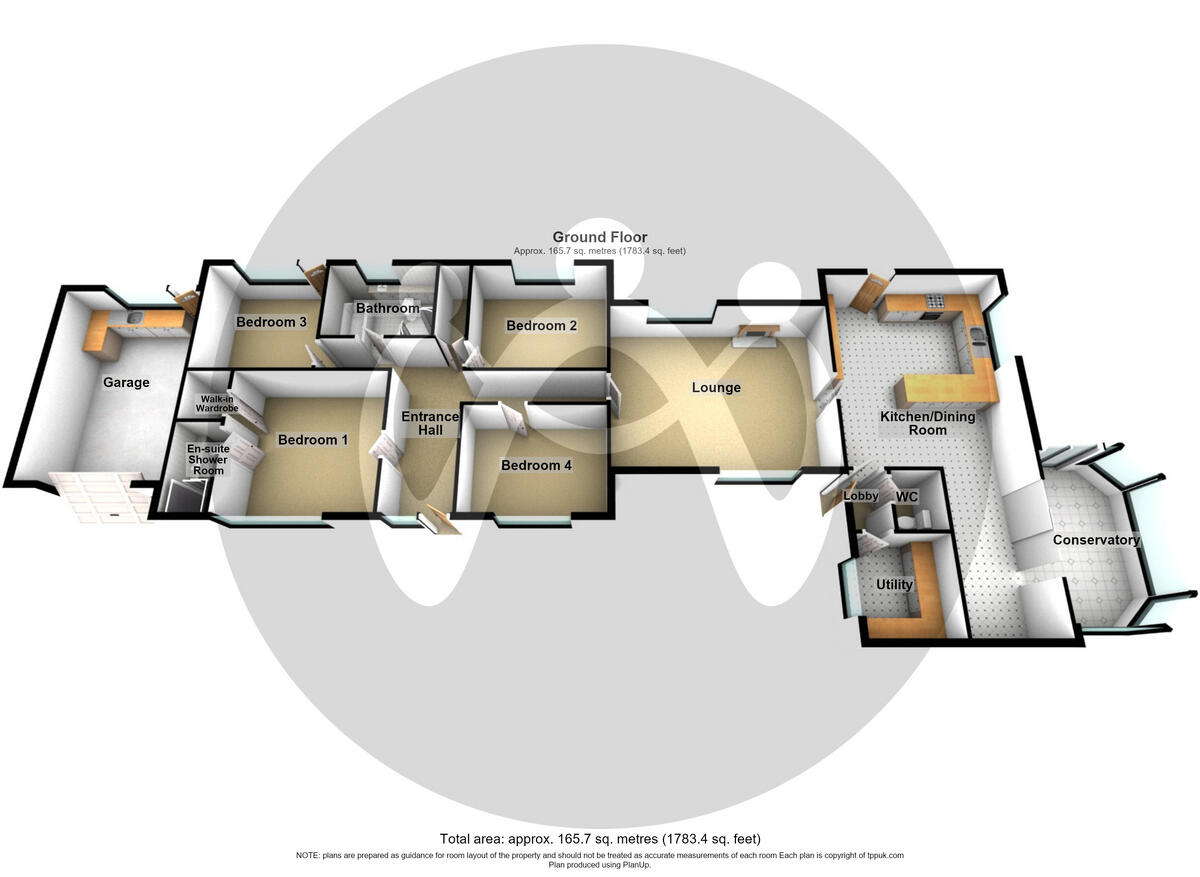 Lon Goch, Talwrn, Anglesey, LL77 floorplan