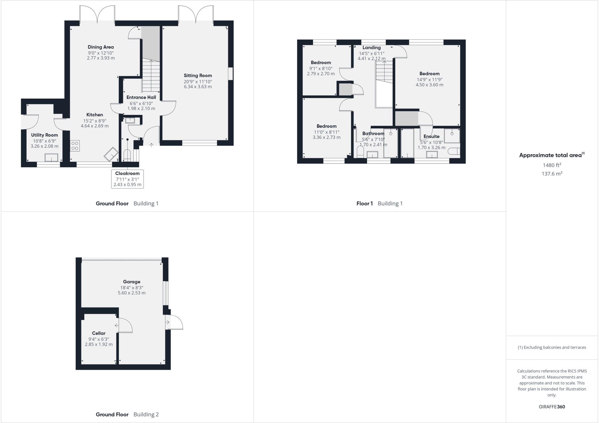 Lindsey Close, Woodnewton, Peterborough, Northamptonshire, PE8 floorplan