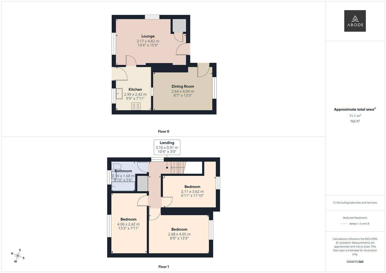 Bosworth Road, Castle Donington, DE74 2JQ floorplan