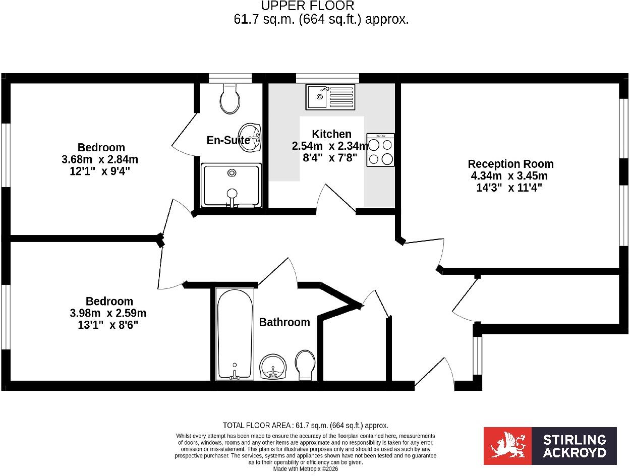 International Way, Sunbury-on-Thames, Surrey, TW16 floorplan