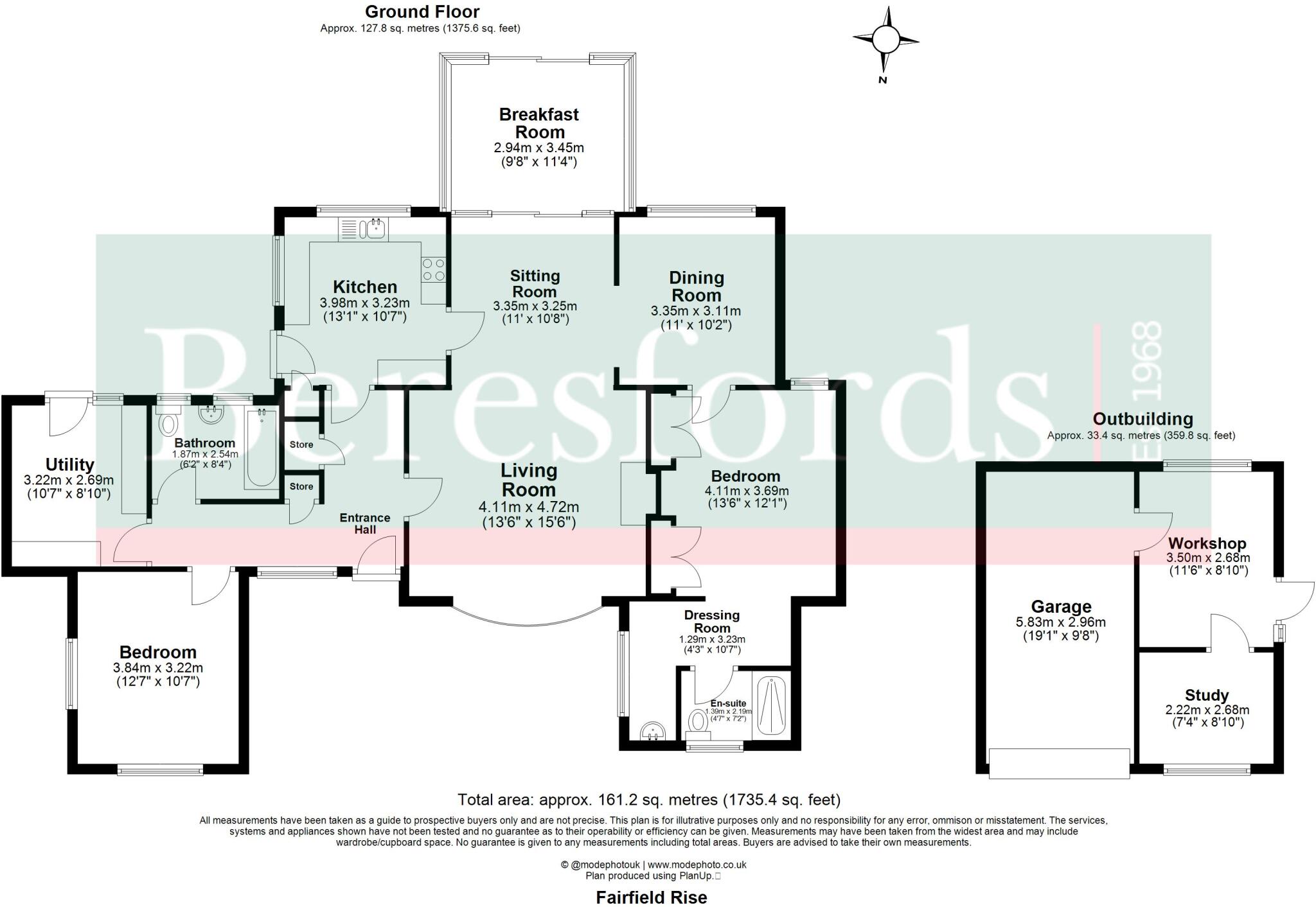Fairfield Rise, Billericay, CM12 floorplan