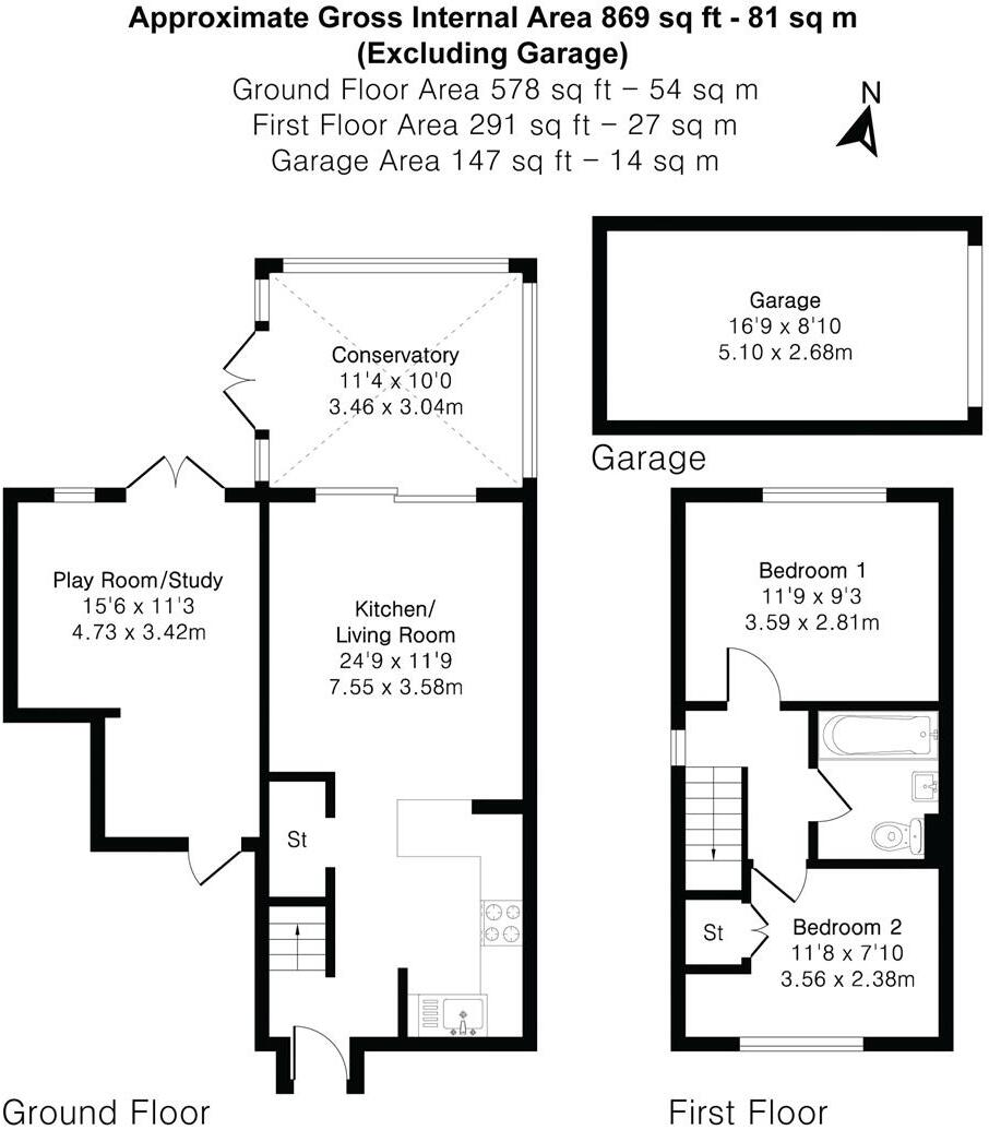 De Mandeville Road, Elsenham, Bishop's Stortford floorplan