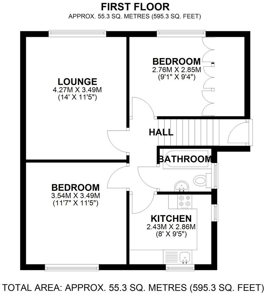 Kingsground, Eltham, London, SE9 floorplan