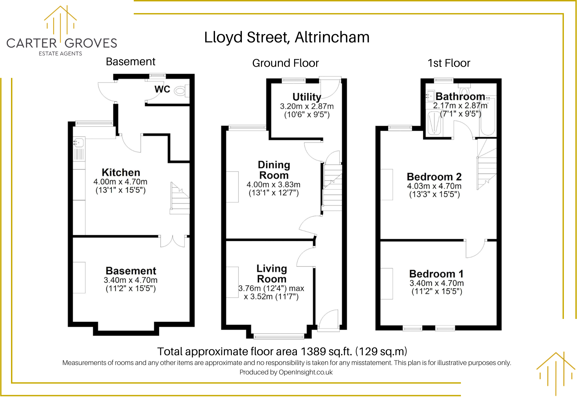 Lloyd Street, Altrincham, Greater Manchester, WA15 floorplan