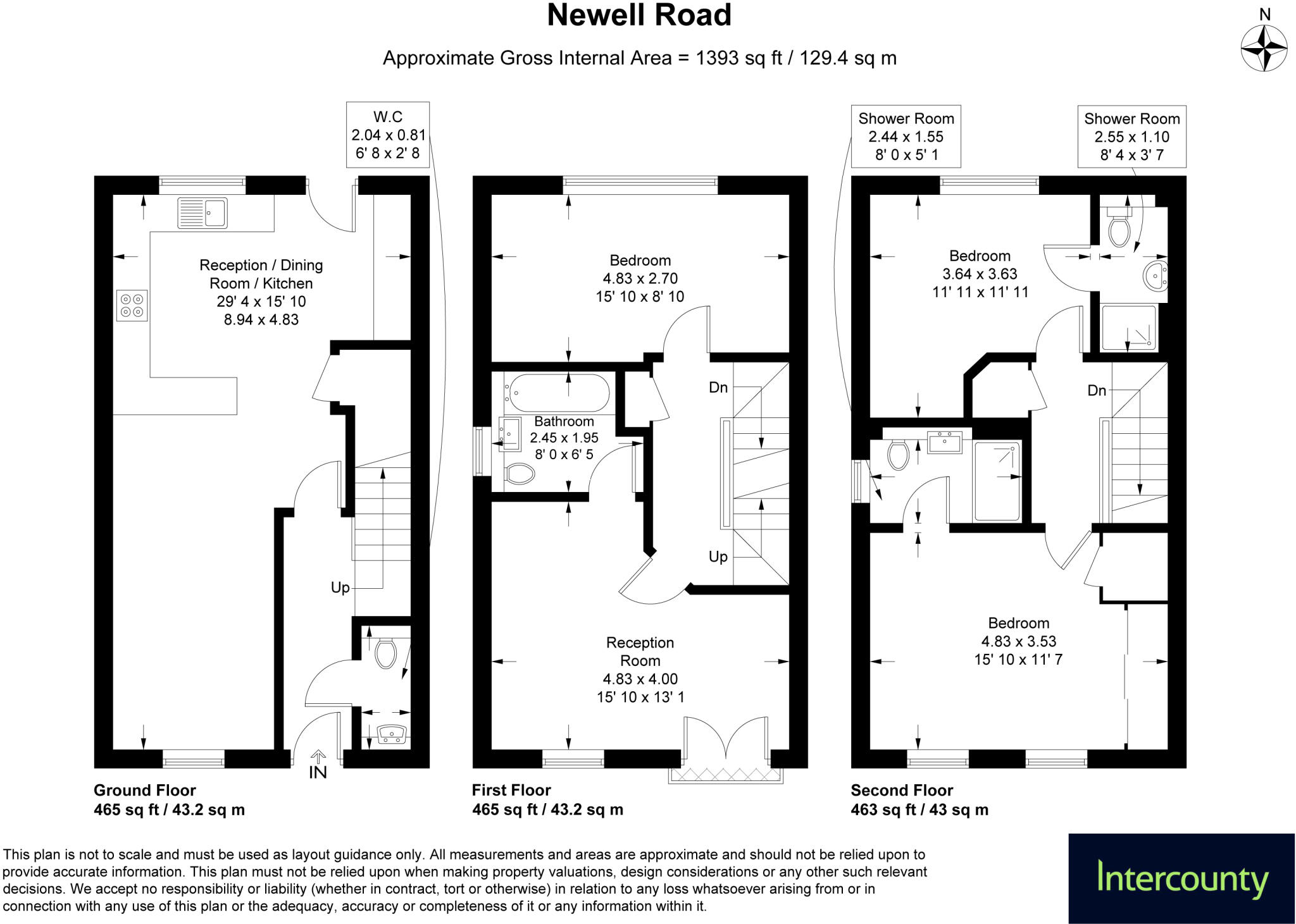Newell Road, Stansted, Essex, CM24 floorplan