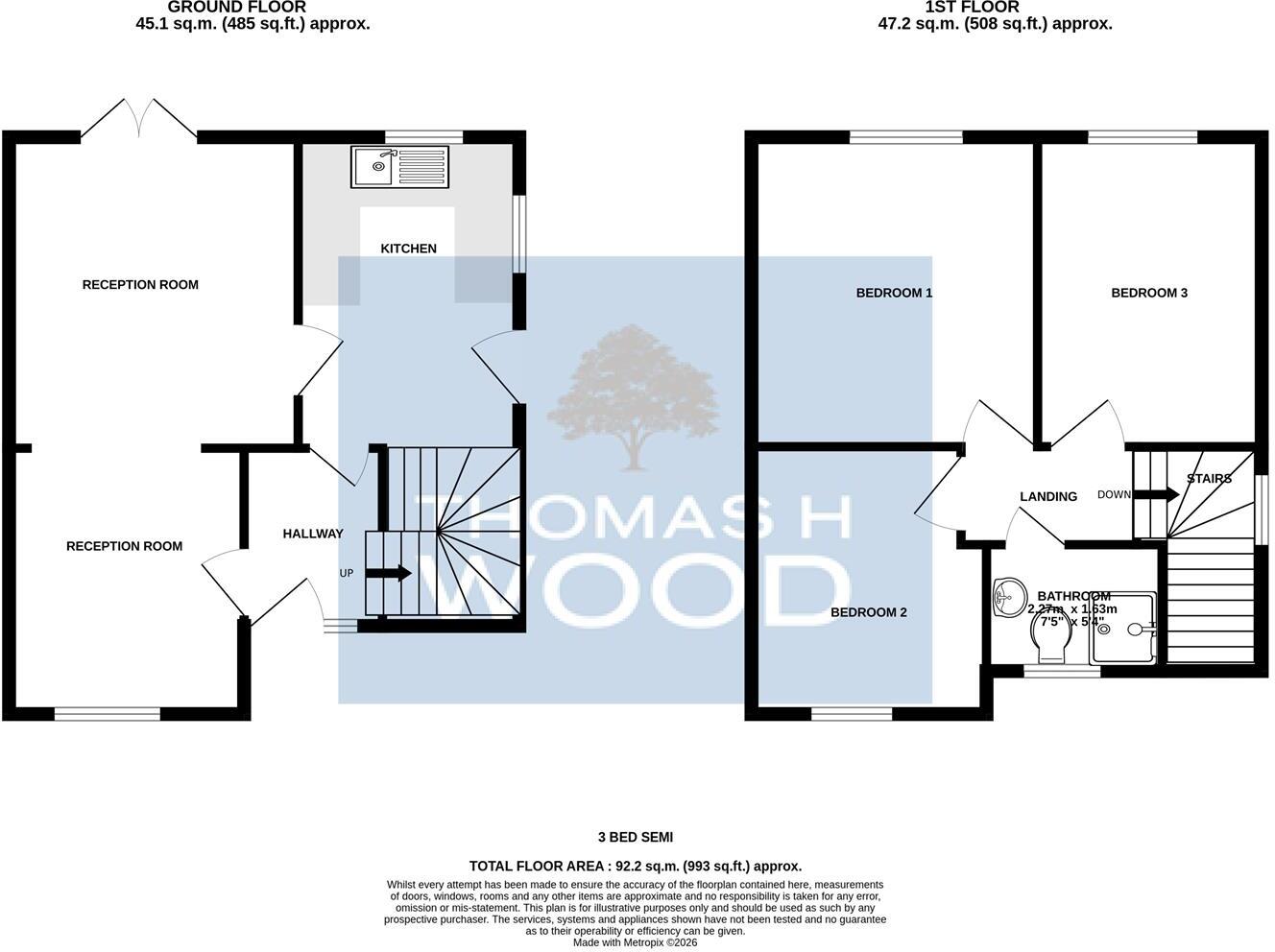 Lon Isa, Cardiff floorplan