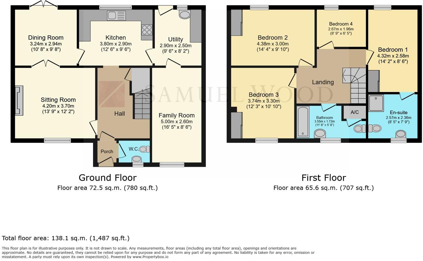 The Criftins, Leintwardine, Craven Arms, Shropshire  SY7 0NN floorplan