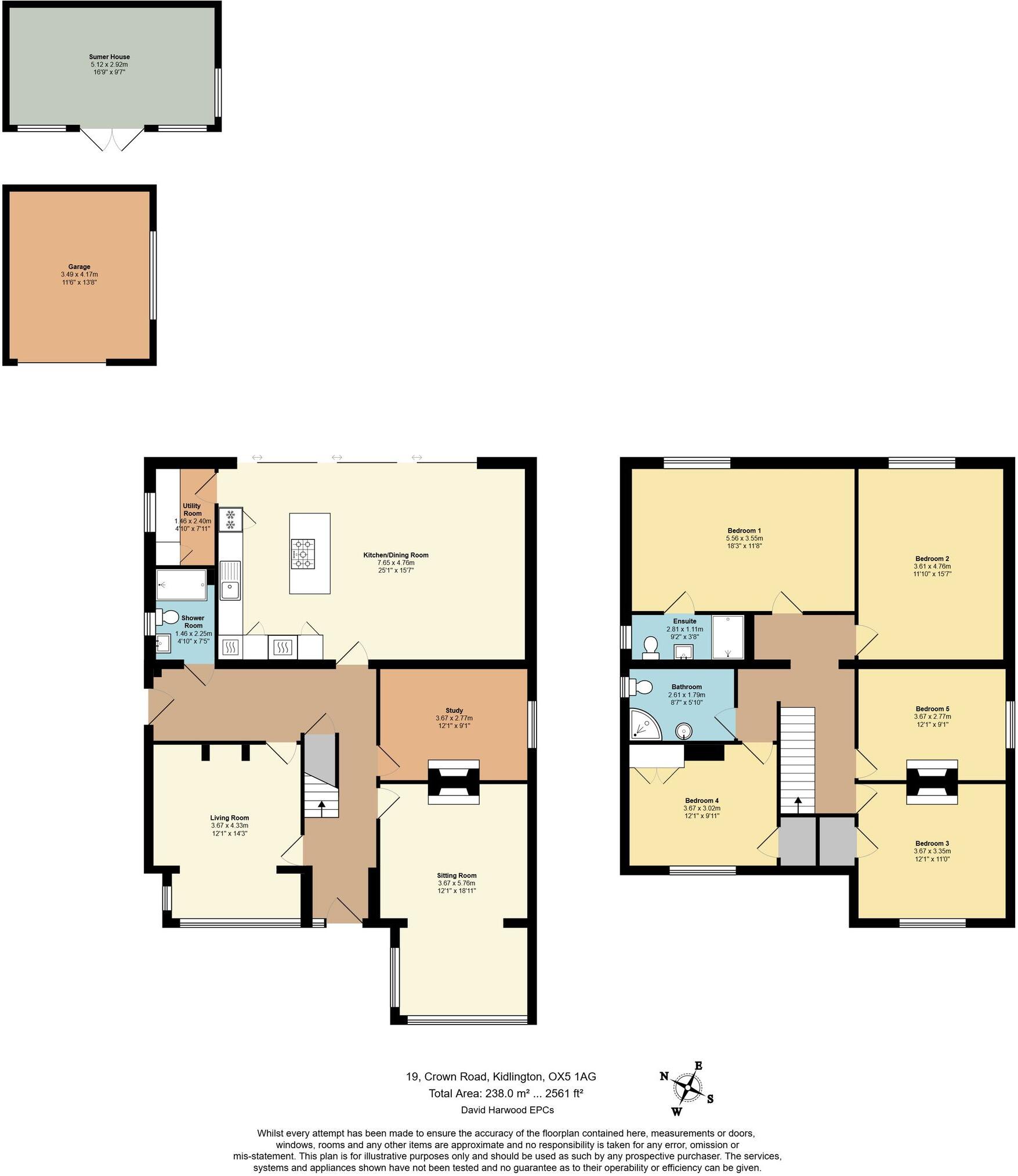 Crown Road, Kidlington, OX5 floorplan