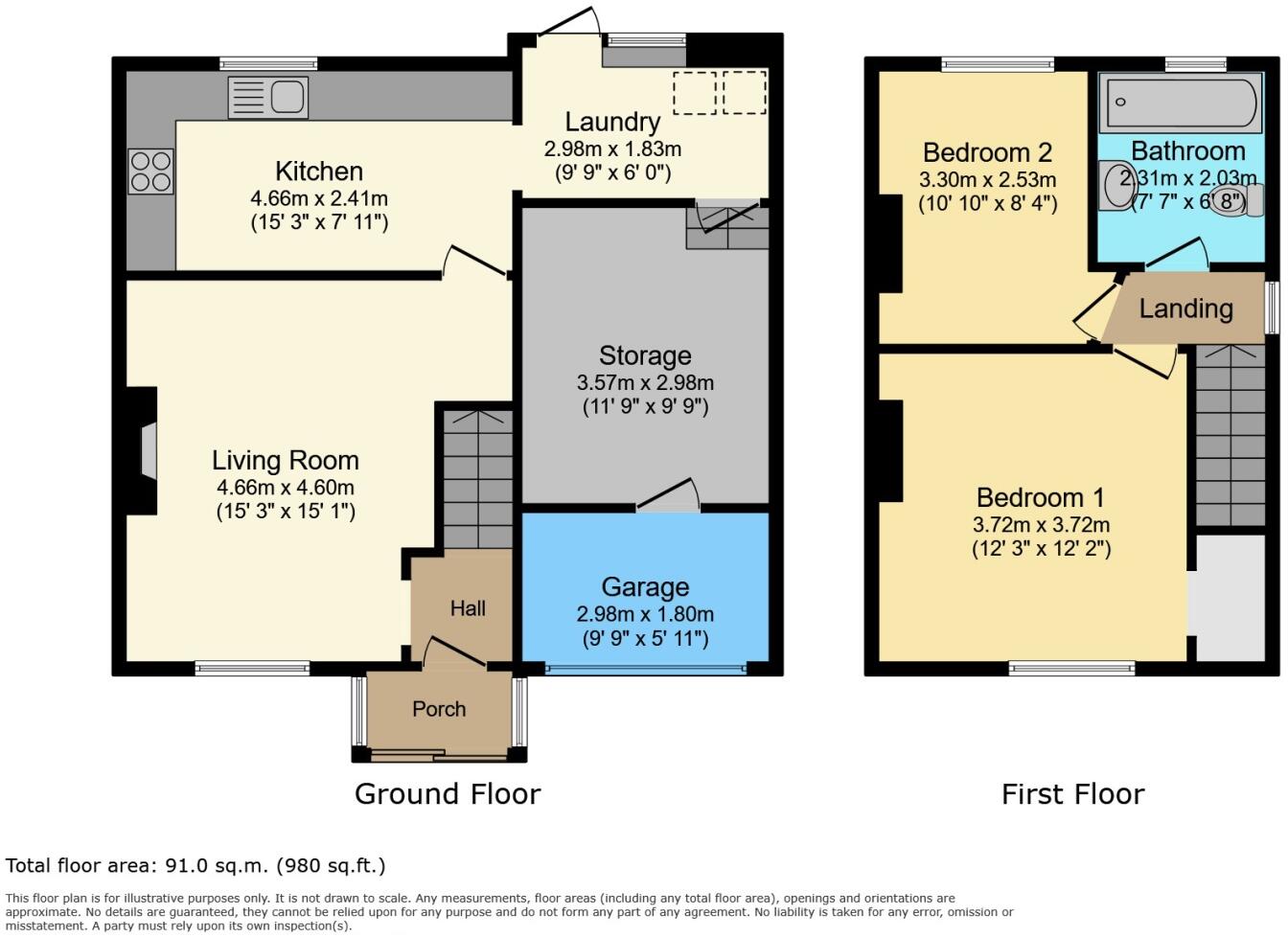 Moor Street, Wednesbury, WS10 floorplan