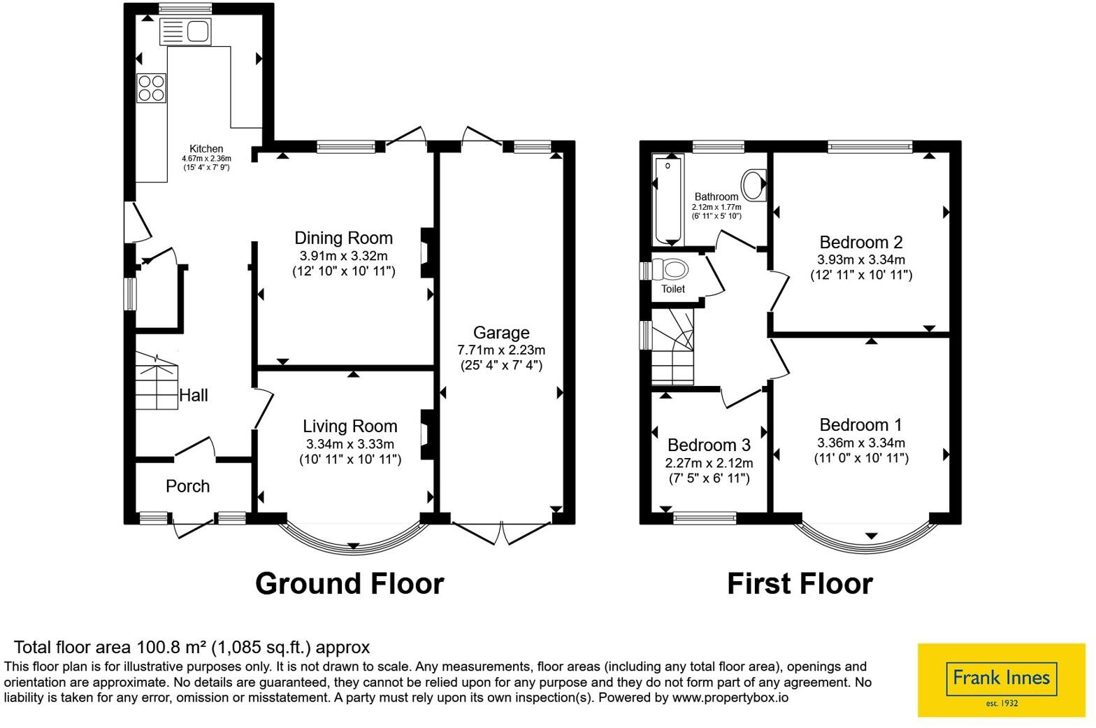 Colston Crescent, West Bridgford, Nottingham, Nottinghamshire, NG2 floorplan