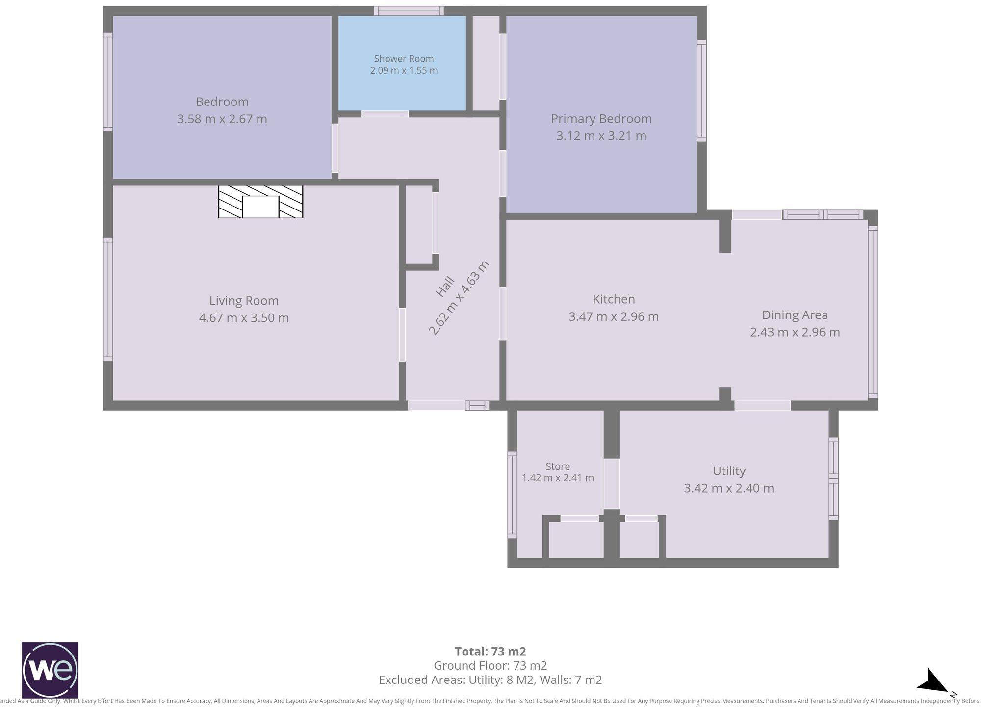 Eversley Close, Rhyl, LL18 floorplan