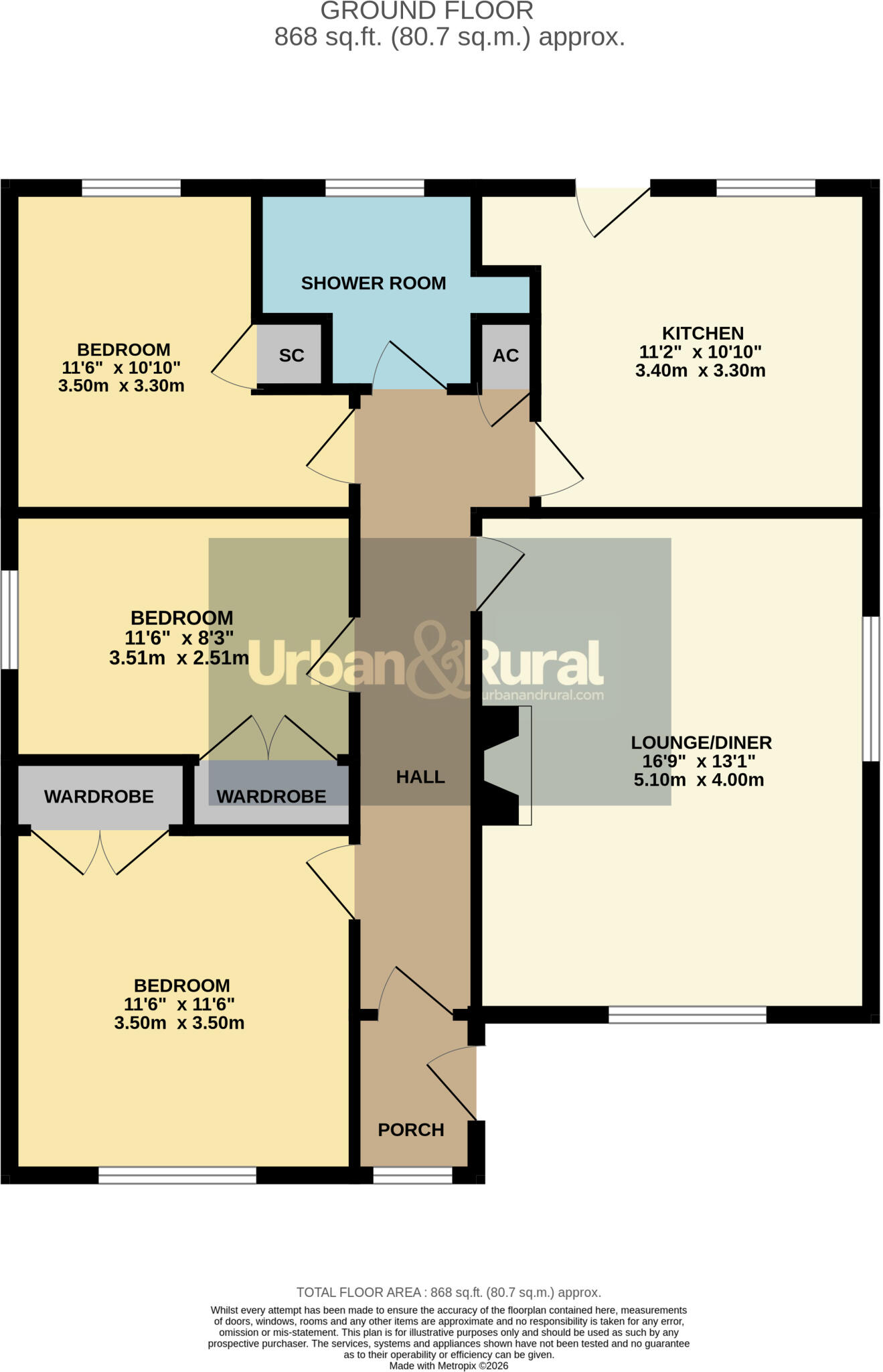 Tebworth Road, Wingfield, Bedfordshire, LU7 floorplan